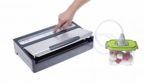 grey-silver vacuum packing machine 