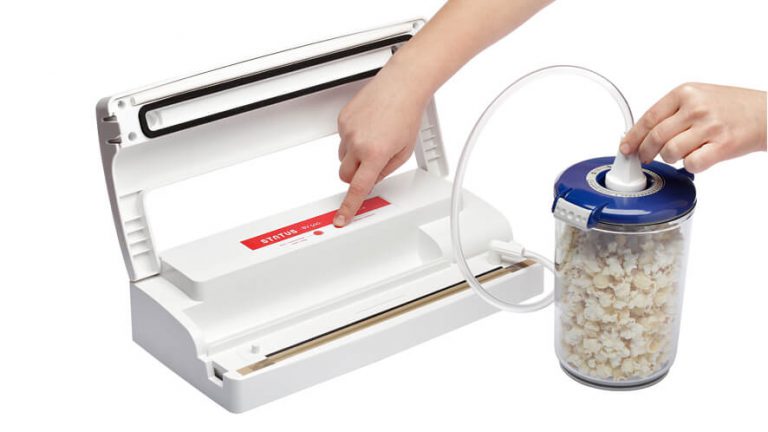 vacuum sealing food containers with vacuum sealer Status BV500