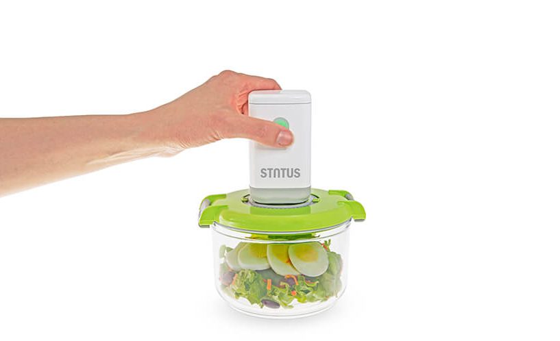 Status BVP130 vacuum sealing small vacuum container