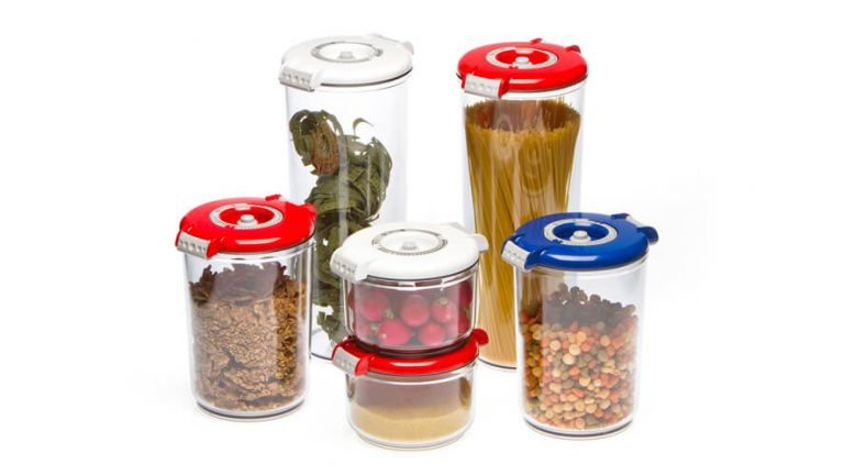 round airtight food canisters