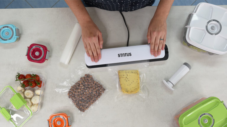 vacuum packing cheese with Minivac sealer
