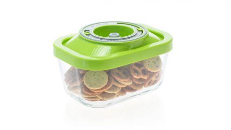 Lasting Freshness 11pc Round Vacuum Seal Food Storage Container Set