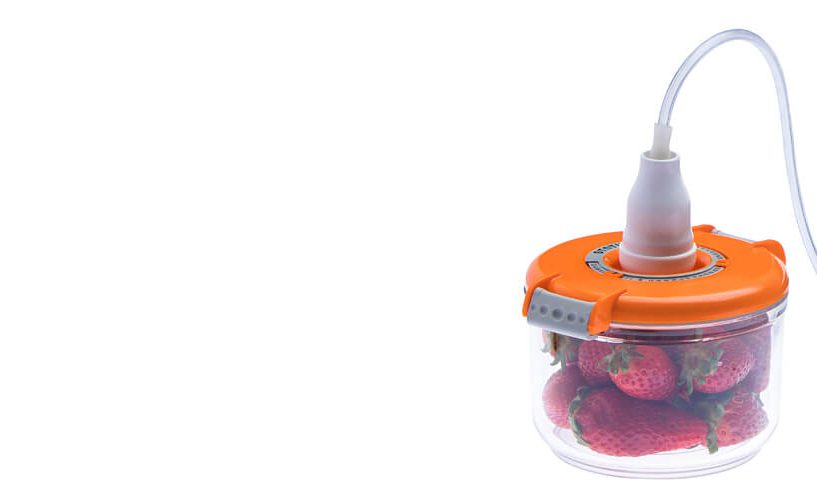 vacuum store strawberries