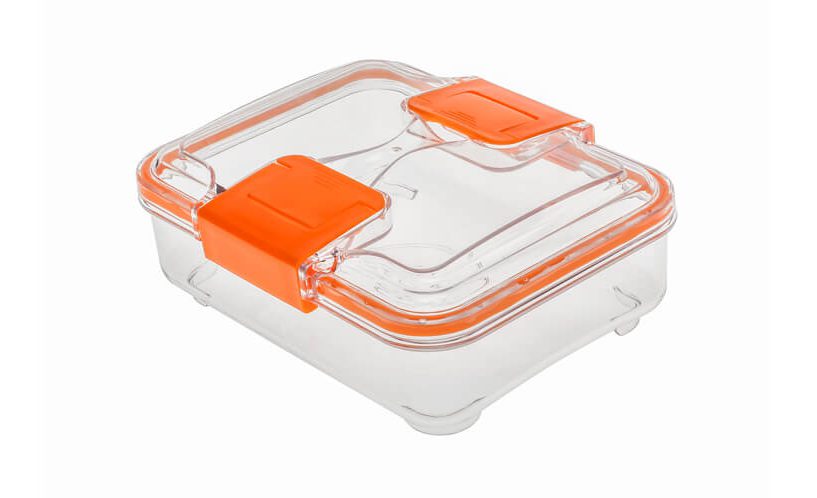 plastic food storage container