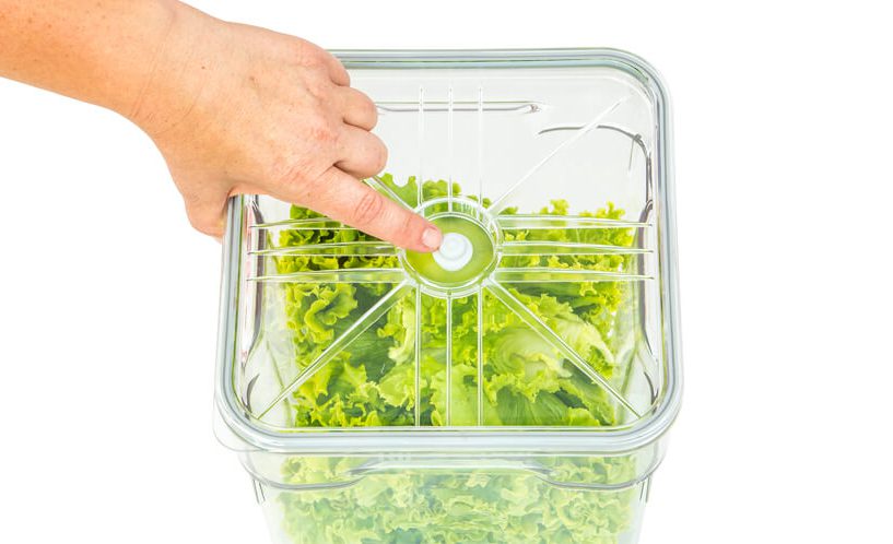 gastro vacuum lid with valve