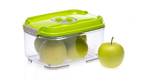 rectangular vacuum container from Status innovations