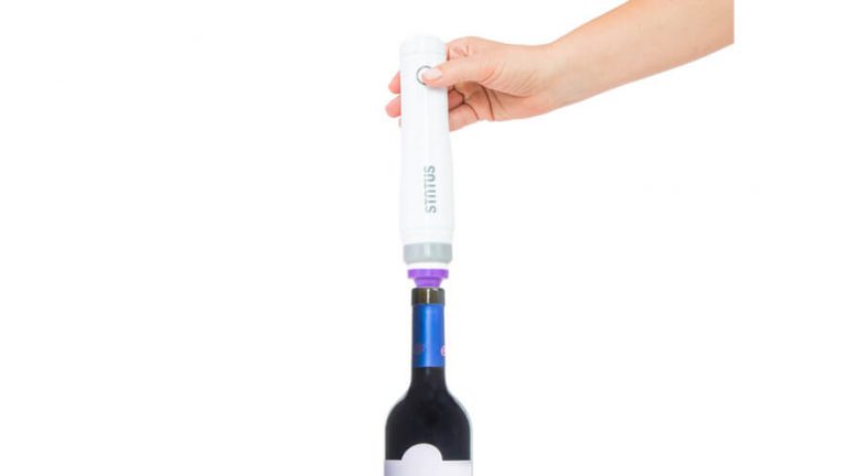 vacuuming wine