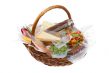 A basket of vacuum packed goods