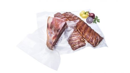 vacuum packed dried meat delicacies in extra large food vacuum bags