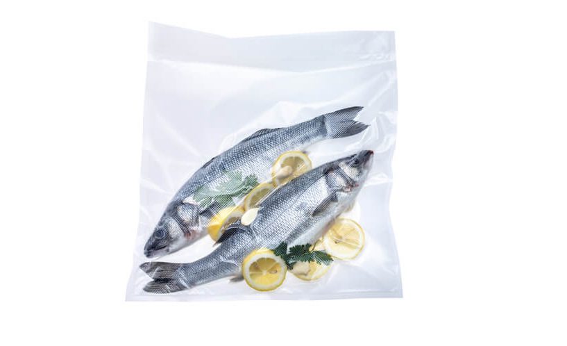 Vacuum packed fish