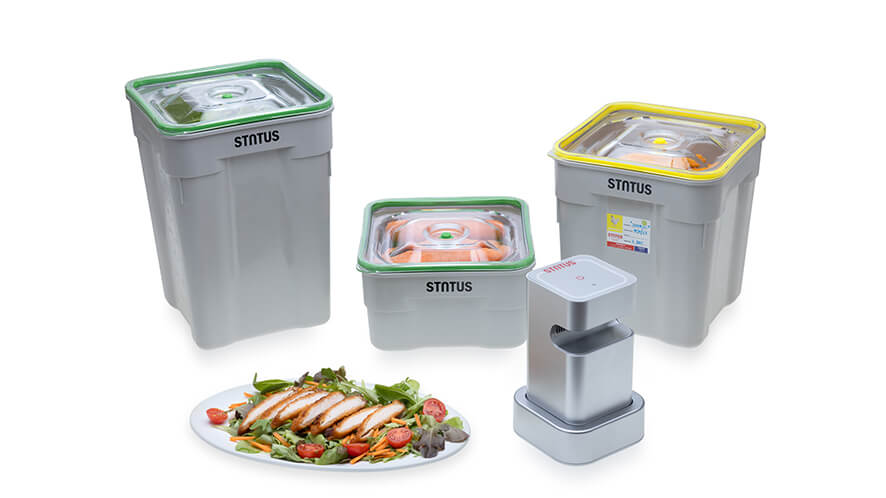 food preparation with Status Gastro Vacuum Containers