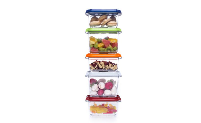 stackable food storage containers