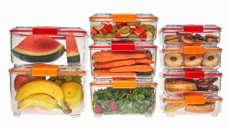 stackable food storage containers