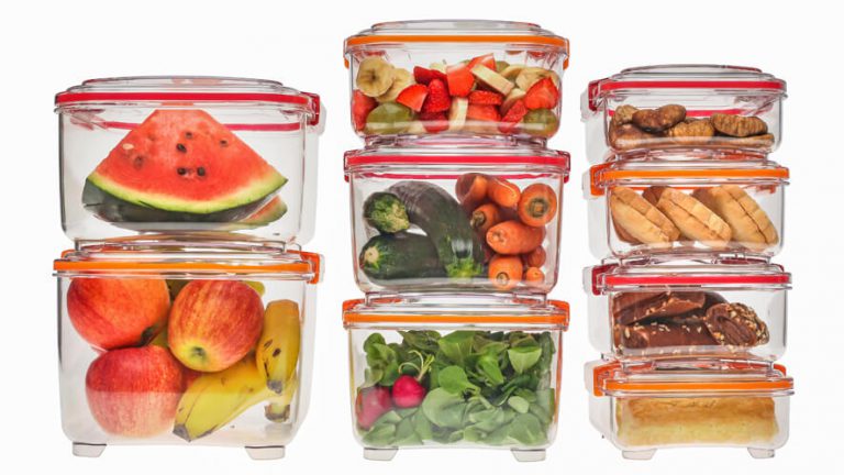 Status stackable lock food containers 