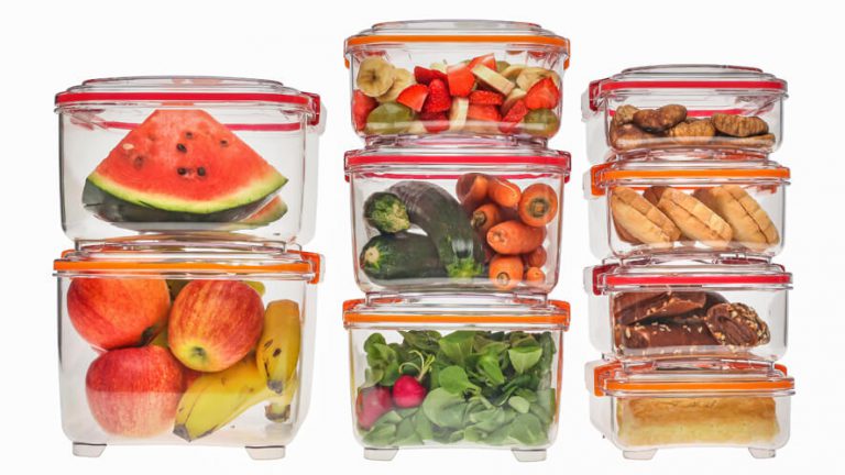 Status stackable lock food containers