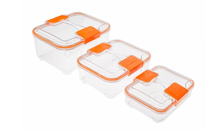 Lock set food containers