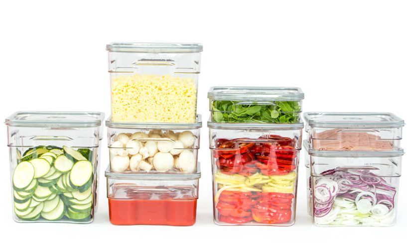 containers for commercial food storage in restaurants