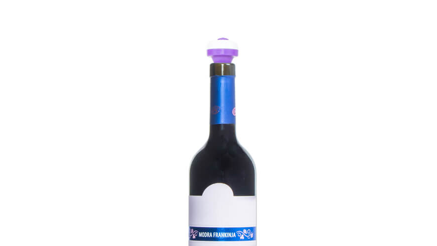 Red Wine Funnel Bottle Reusable Pourer Dumping Stopper Storage Sealed PlugCap KW 