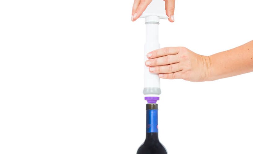 preserve wine with vacuum