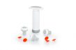 vacuum set of accessories for bottles and jars
