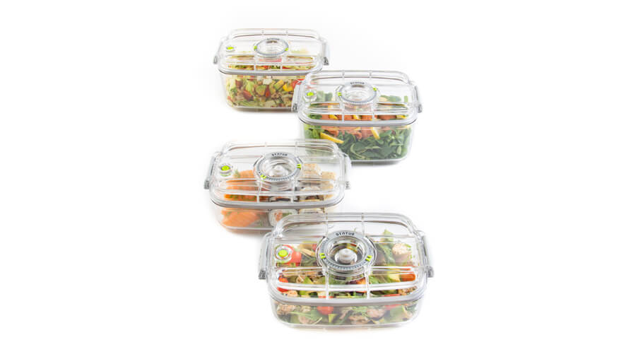 Status full tritan containers in set