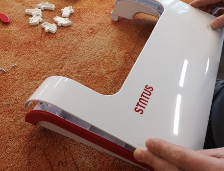 assembling the Status Vacuum Sealer