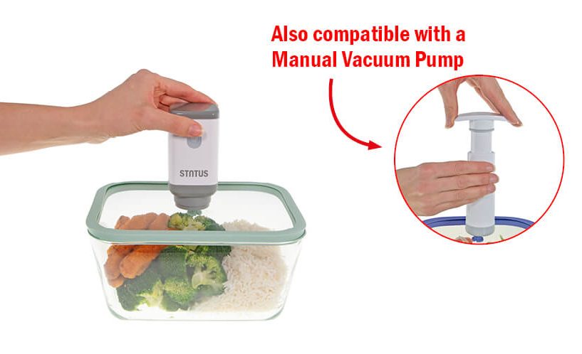 vacuum sealing full glass vacuum containers