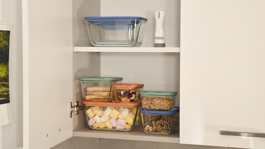 viva glass vacuum containers set_space-saving_886x498_ Status Viva vacuum containers