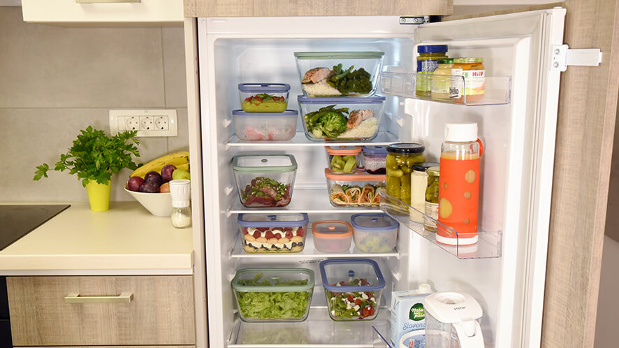 viva glass food containers